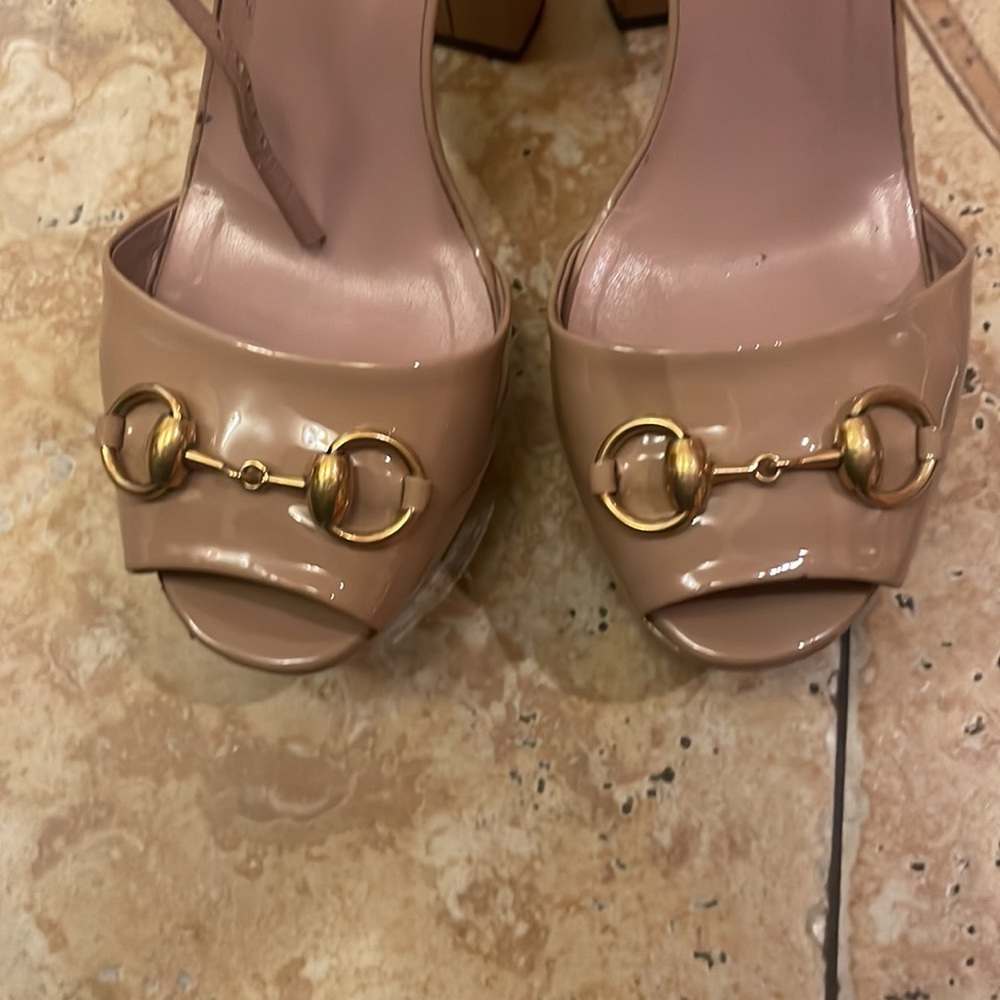 Gucci platform sandals - Picture 3 of 6